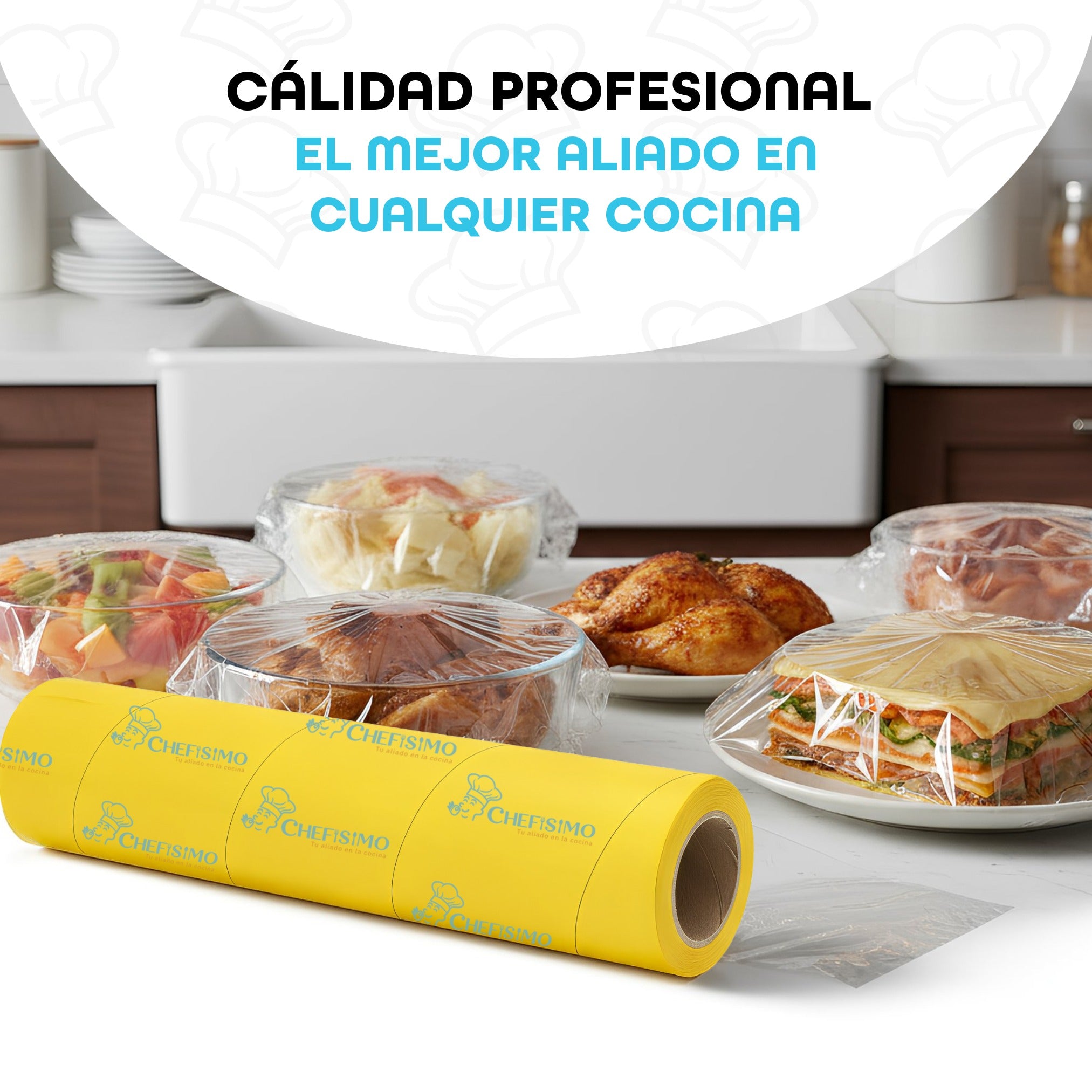 Chefisimo 1 Rollo Emplaye Vitafilm Egapack Grado A 30cm 300m